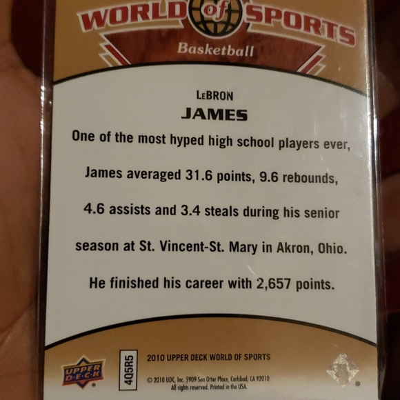 Lebron James Rookie Card - Picture 2 of 3